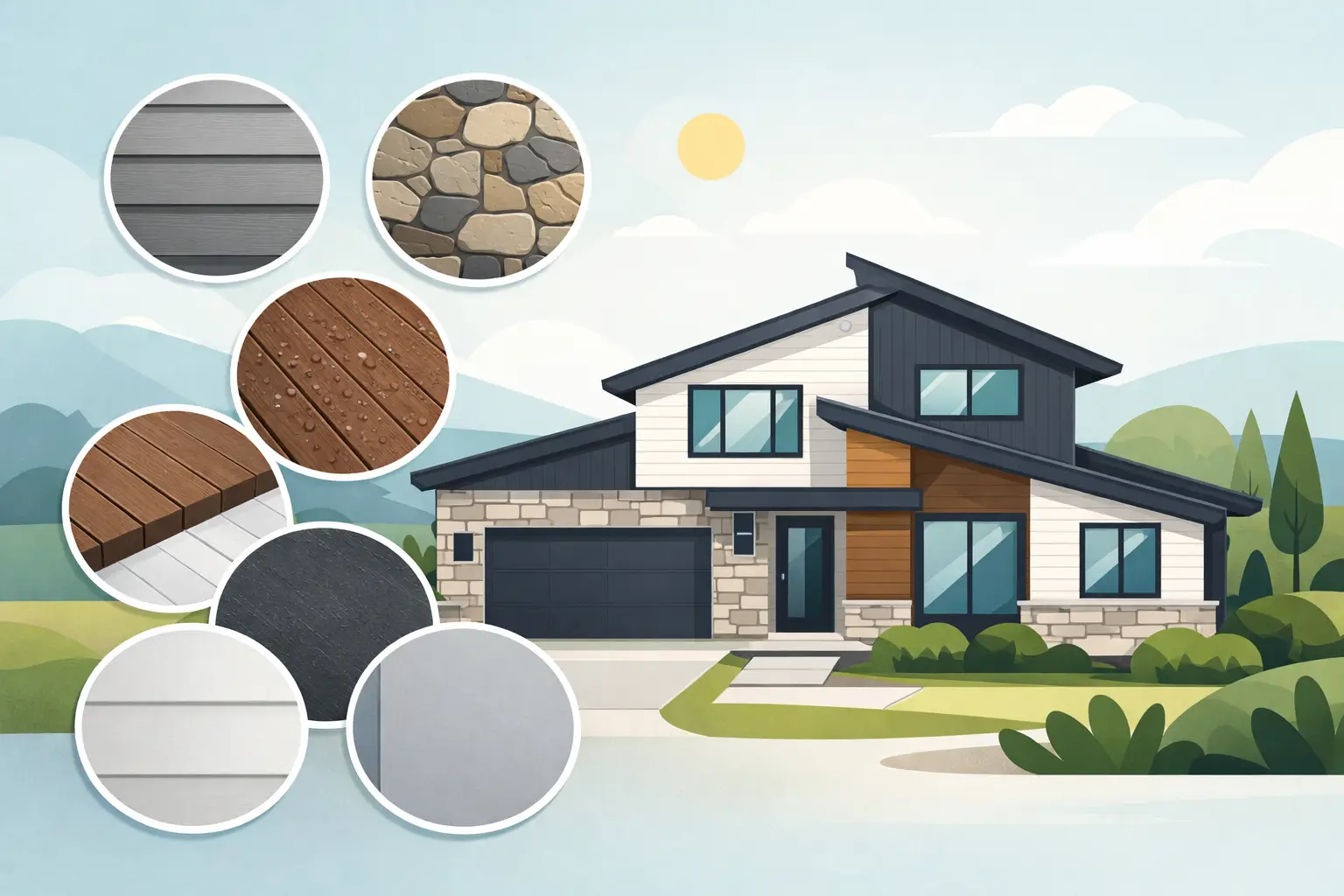 7 Best Low Maintenance Exterior Materials