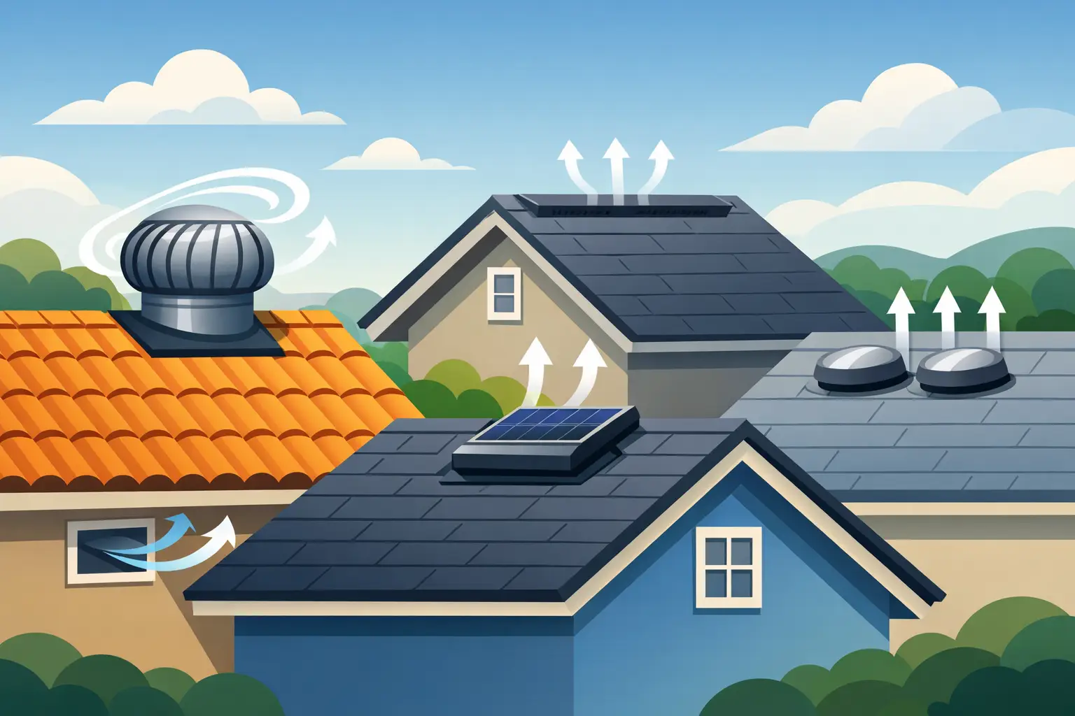 Best Roof Ventilation Options for Homes