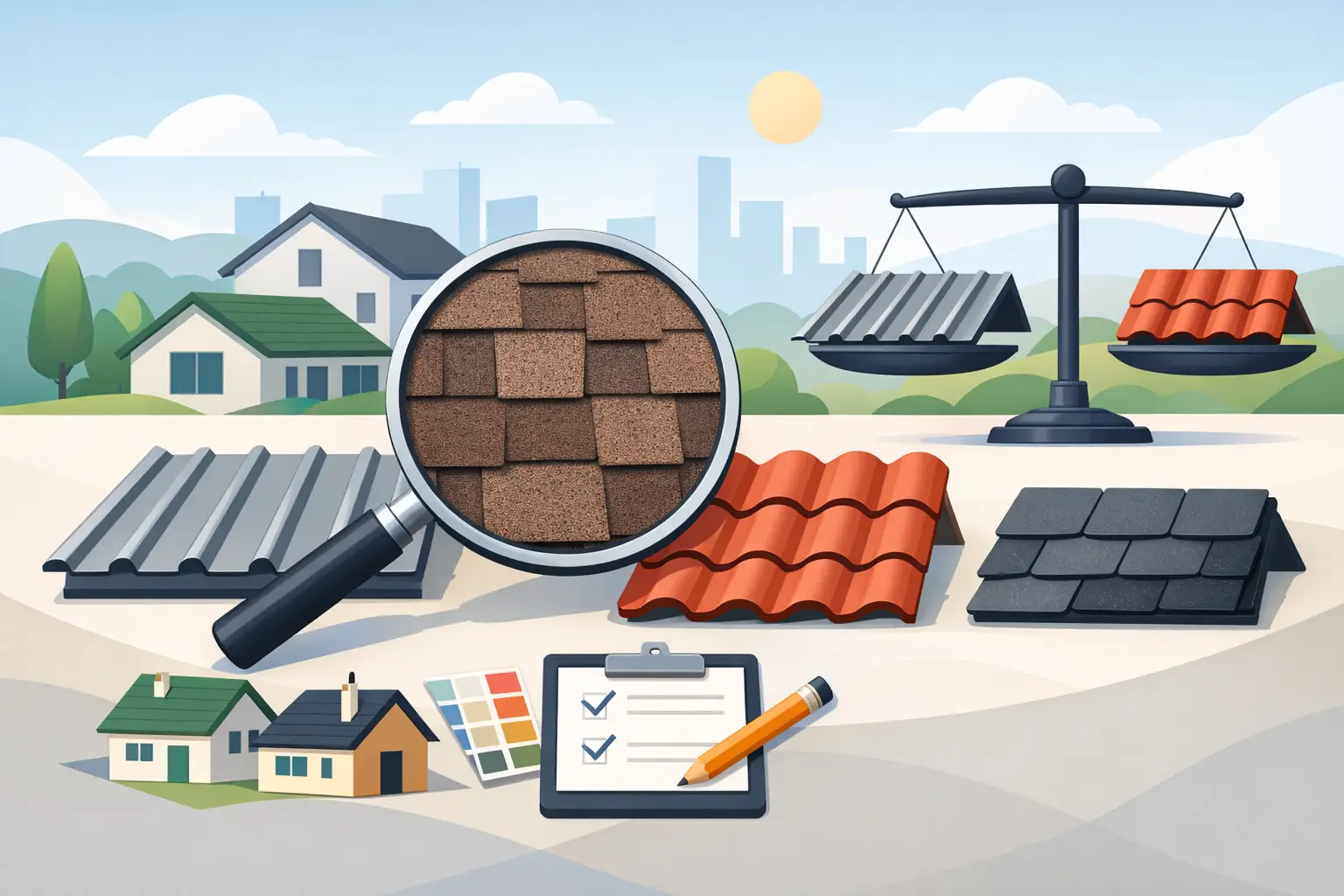 How to Compare Roofing Materials