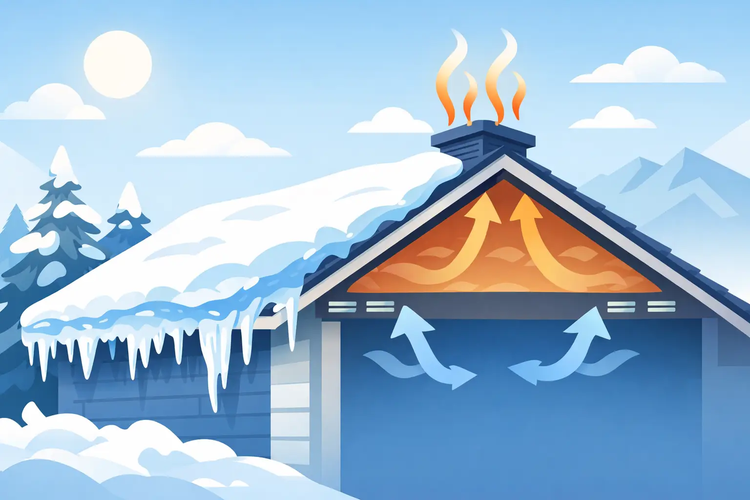 Ice Dam Prevention Roof Ventilation Tips