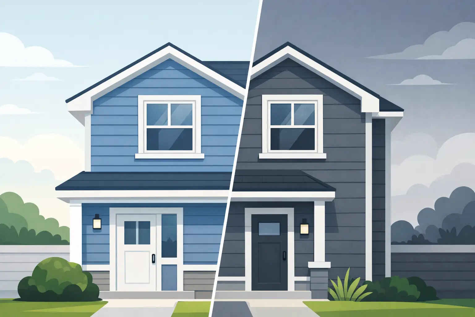 Vinyl Siding vs Fiber Cement