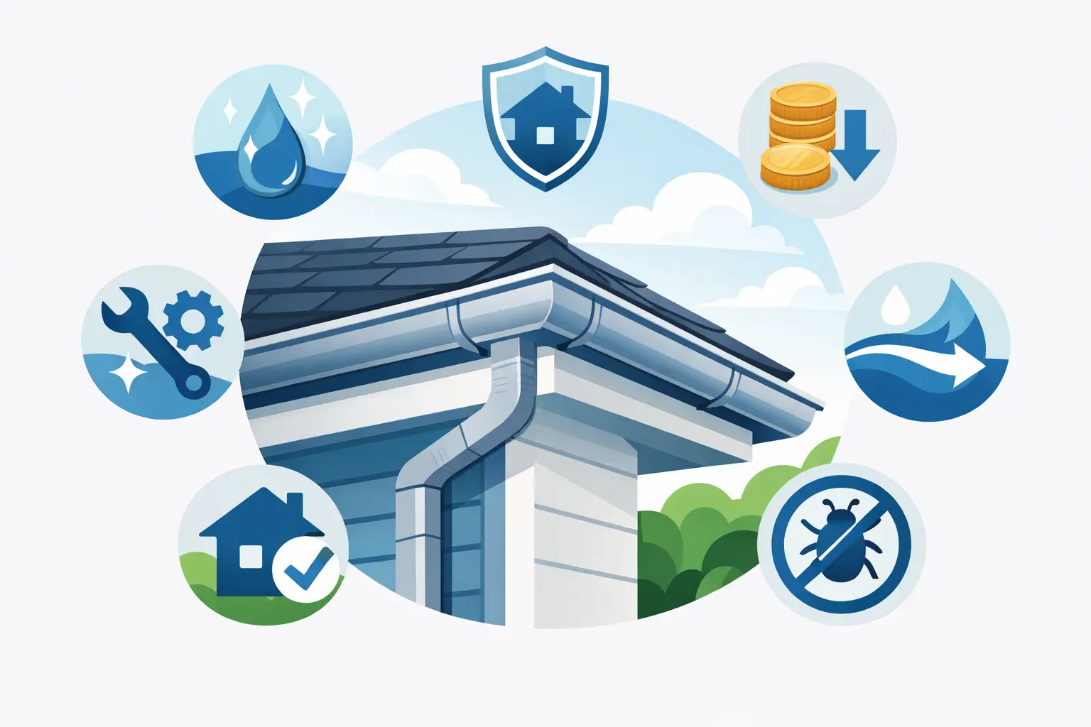 7 Benefits of Seamless Gutters