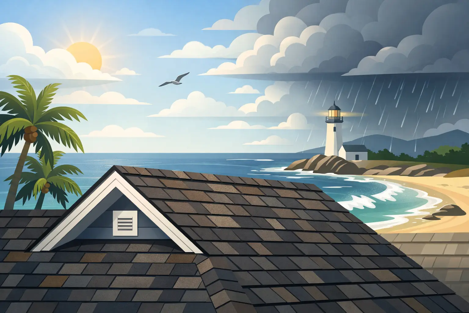 Best Roofing Shingles for Coastal Weather