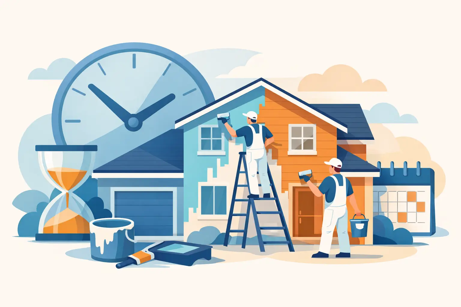 How Long Does Exterior Painting Take?