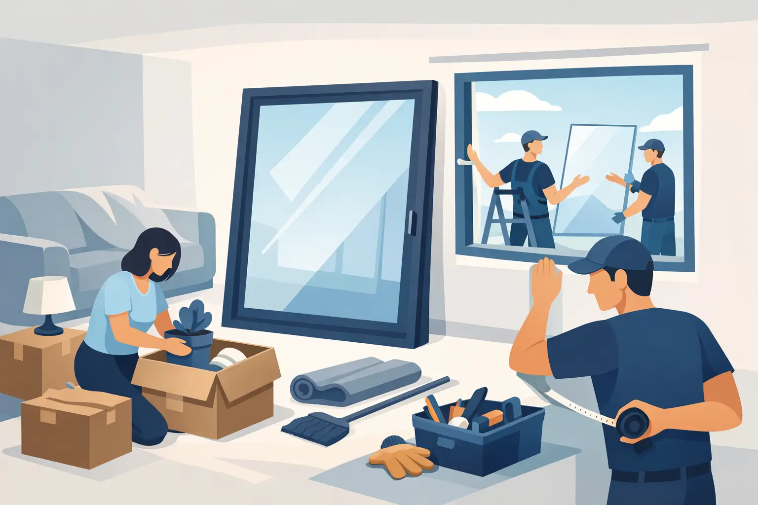 How to Prepare for Window Installation