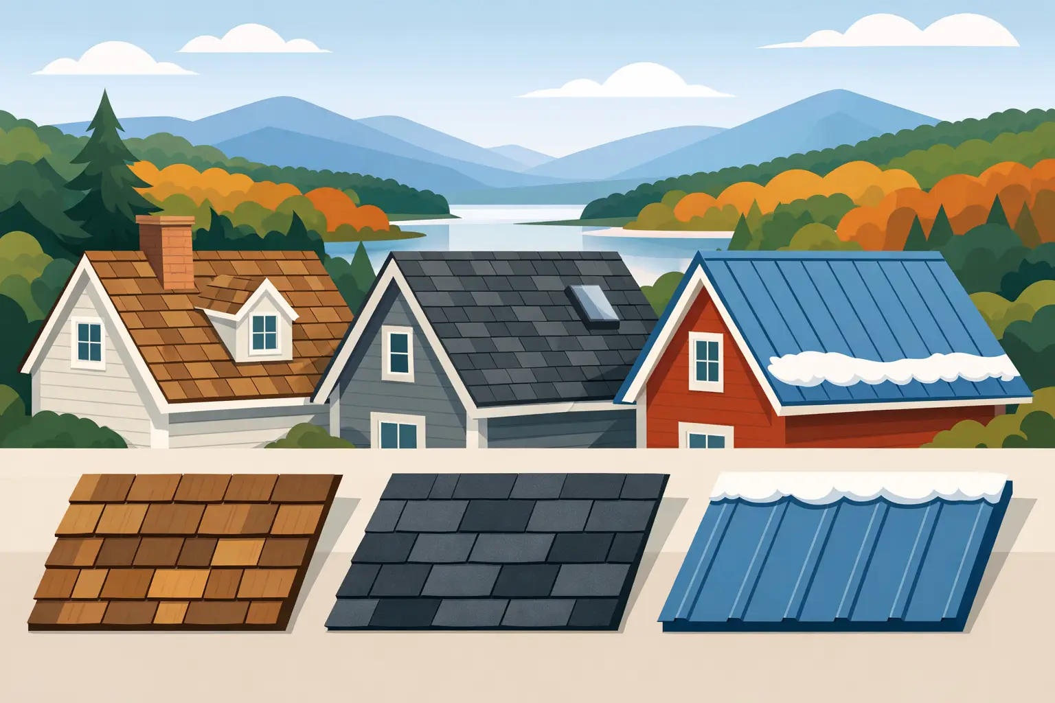 Roofing Materials Guide for New England Homes Roofing Materials Guide for New England Homes