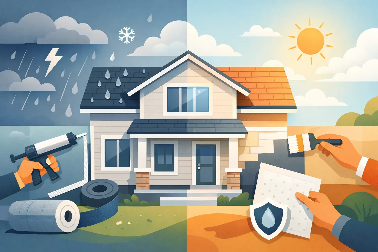 Weatherproofing Your Home Exterior Right