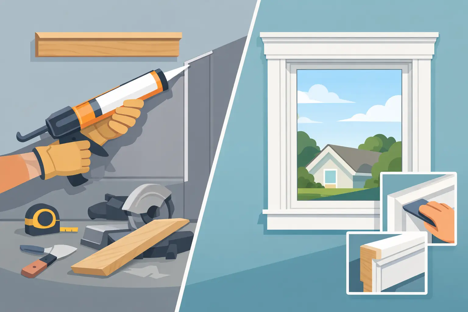 Window Installation Trim Finish Guide