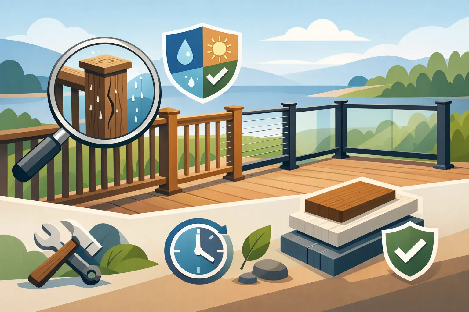 How to Choose Deck Railing That Lasts