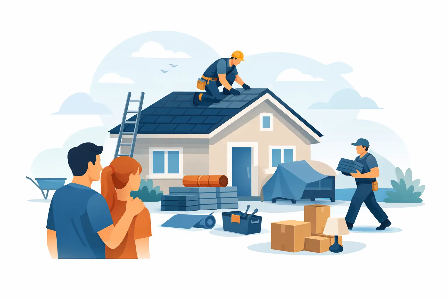How to Prepare for Roofing Work at Home