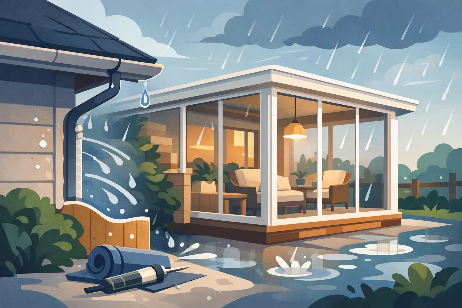 How to Weatherproof Porch Enclosure Right