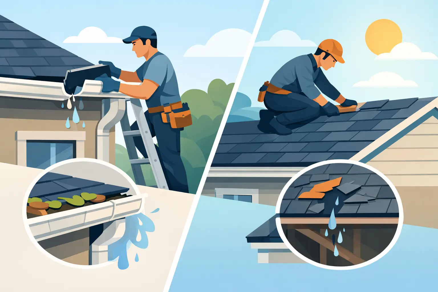 Should I Replace Gutters With Roof Work?