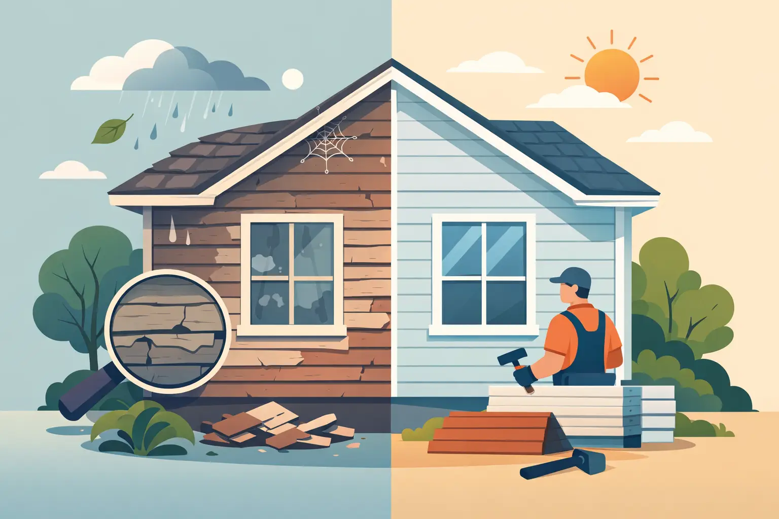 When Should Siding Be Replaced?