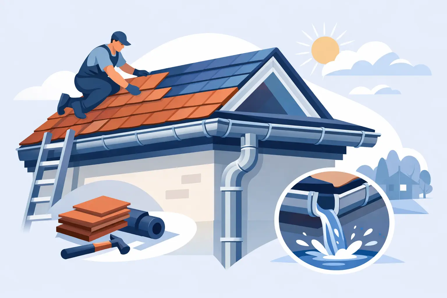 A Roof and Gutter Project Example That Works A Roof and Gutter Project Example That Works