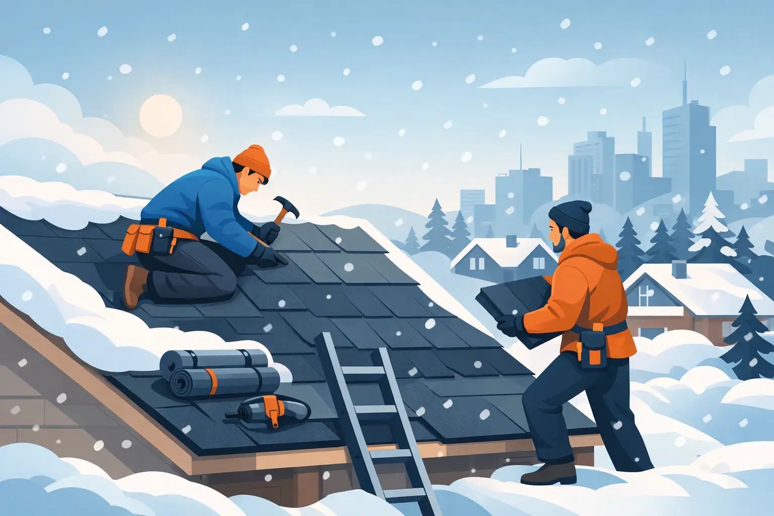 Can You Replace a Roof in Winter? What to Know Can You Replace a Roof in Winter? What to Know