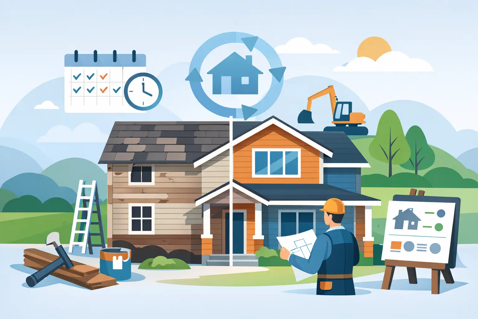 Exterior Remodeling Timeline Planning Tips Exterior Remodeling Timeline Planning Tips