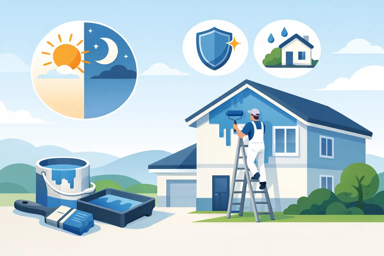 Guide to Exterior Painting Longevity at Home