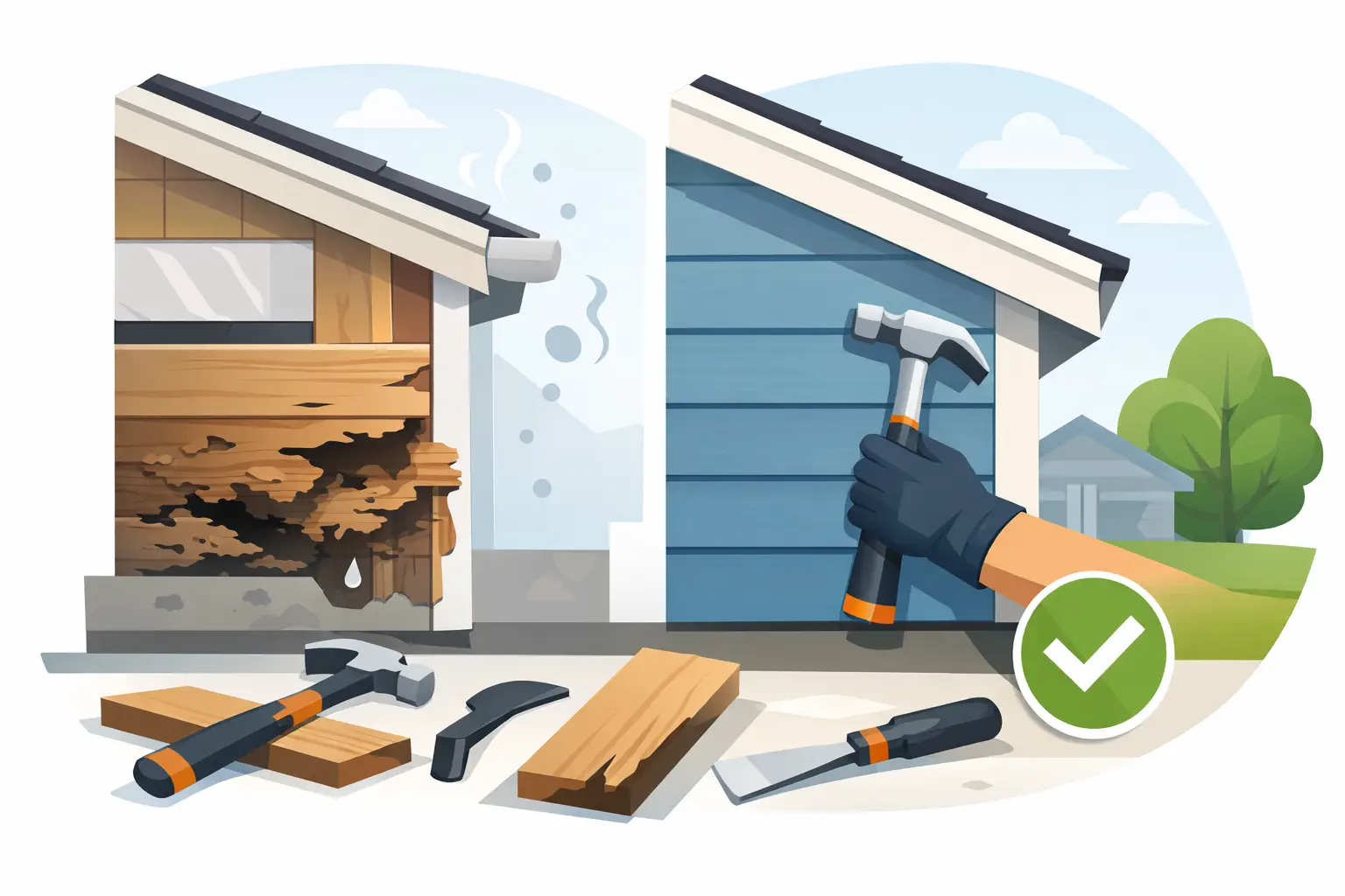 Rot Repair Before Siding: What to Fix First Rot Repair Before Siding: What to Fix First