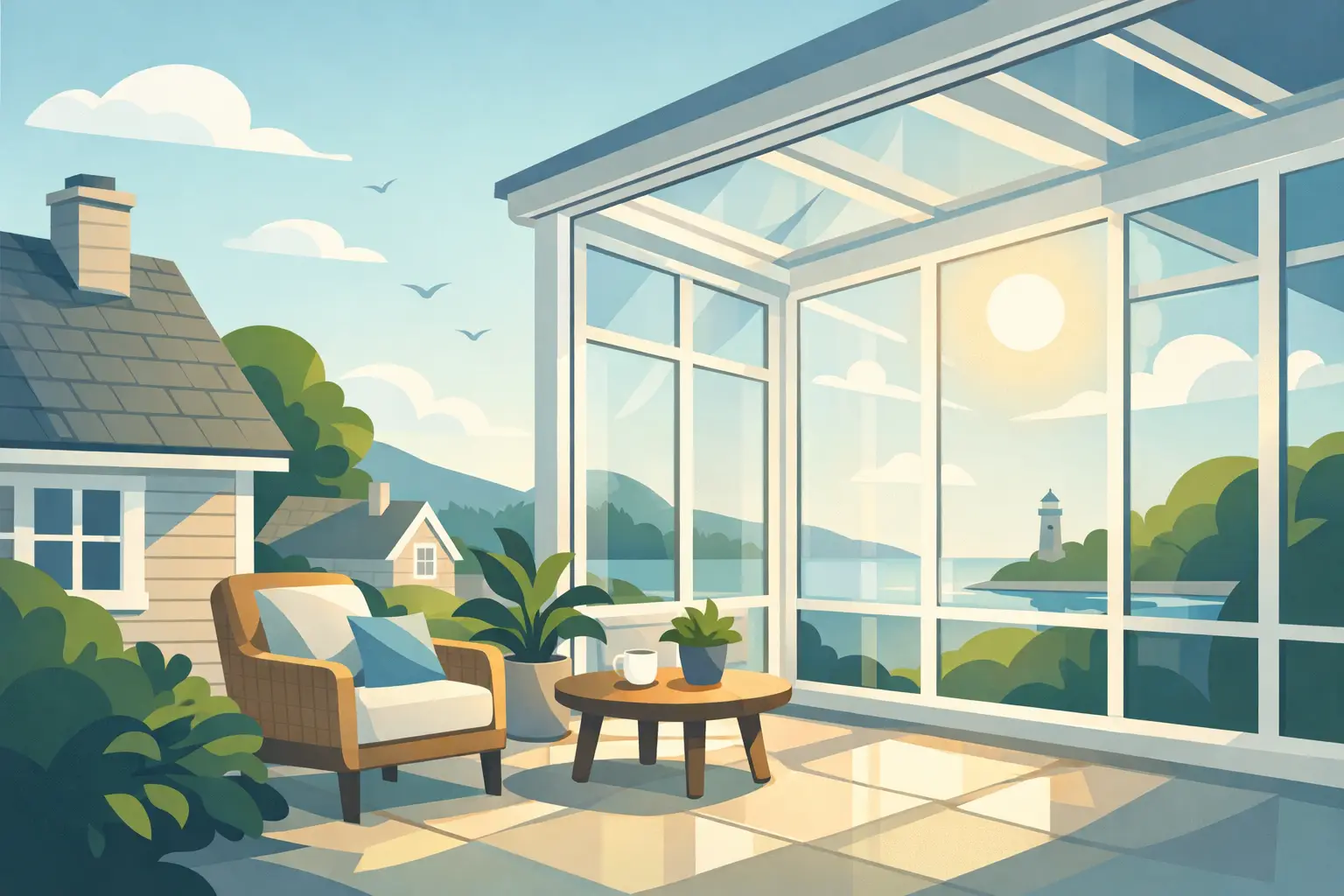 Sunroom Windows Review for New England Homes