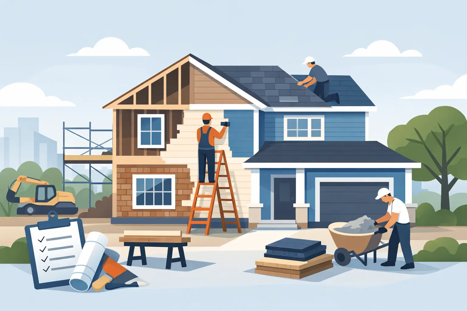 Guide to Exterior Renovation Sequencing for Homeowners