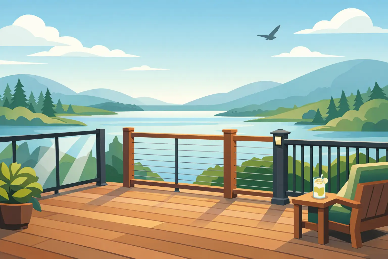 Deck Railing Options for a Safer, Better Deck Deck Railing Options for a Safer, Better Deck
