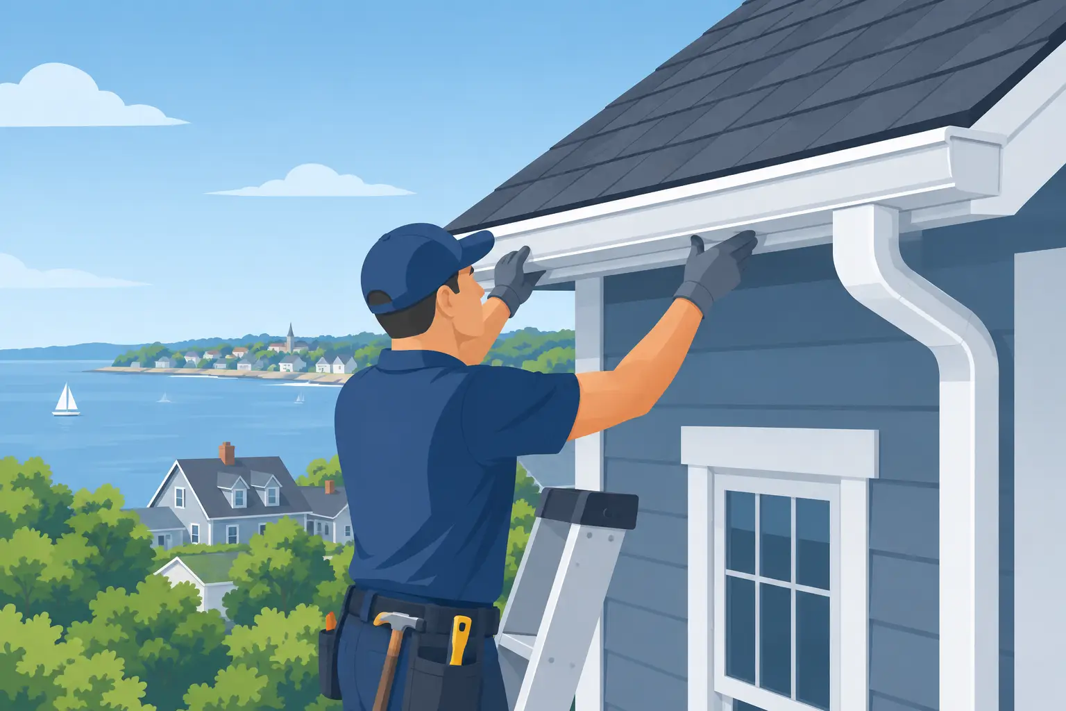 Gutter Installation in Beverly MA Done Right Gutter Installation in Beverly MA Done Right