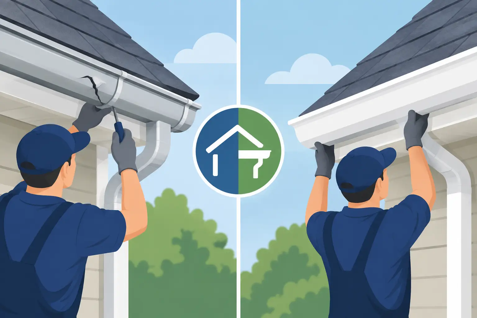 Gutter Replacement vs Gutter Repair: Which Fits? Gutter Replacement vs Gutter Repair: Which Fits?