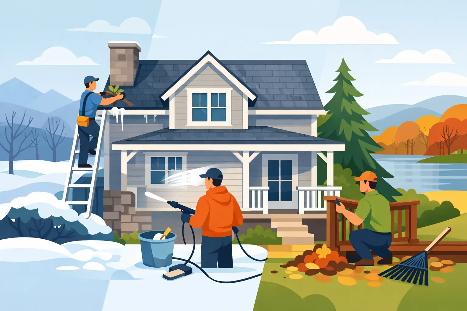 Home Exterior Maintenance Guide for New England Home Exterior Maintenance Guide for New England