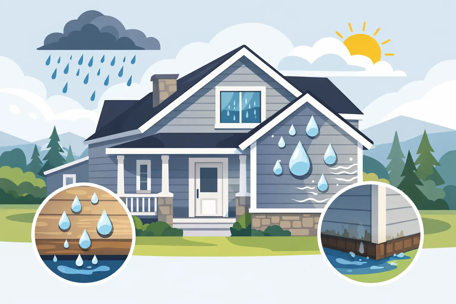 Siding Moisture Guide for New England Homes