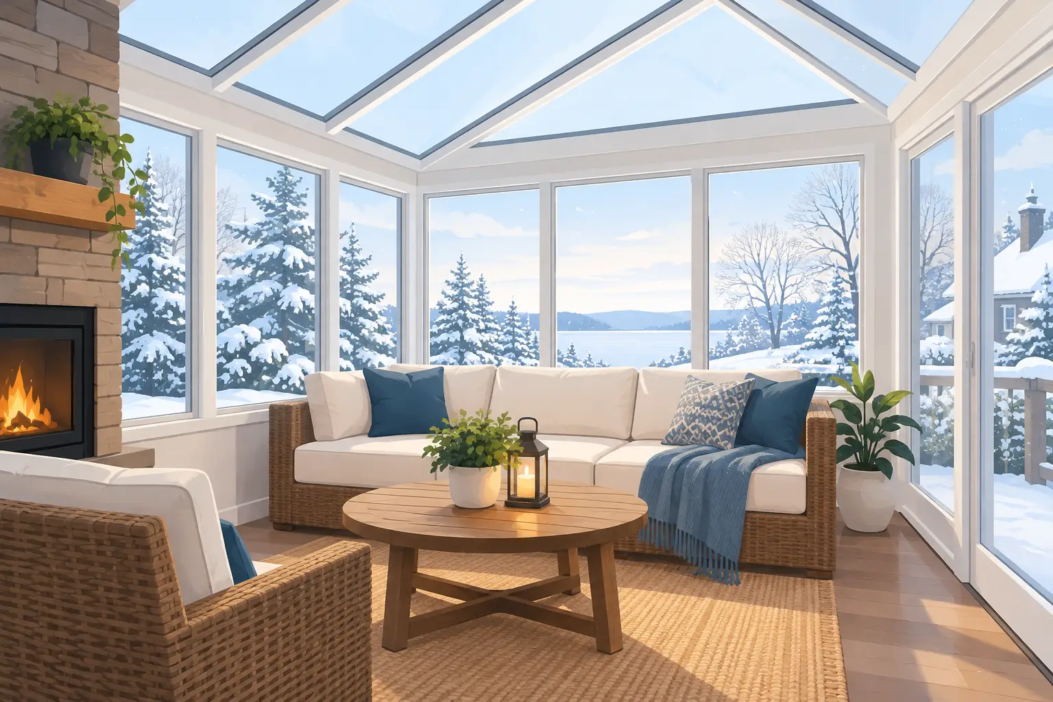 Sunroom Renovation That Works Through New England Winters Sunroom Renovation That Works Through New England Winters