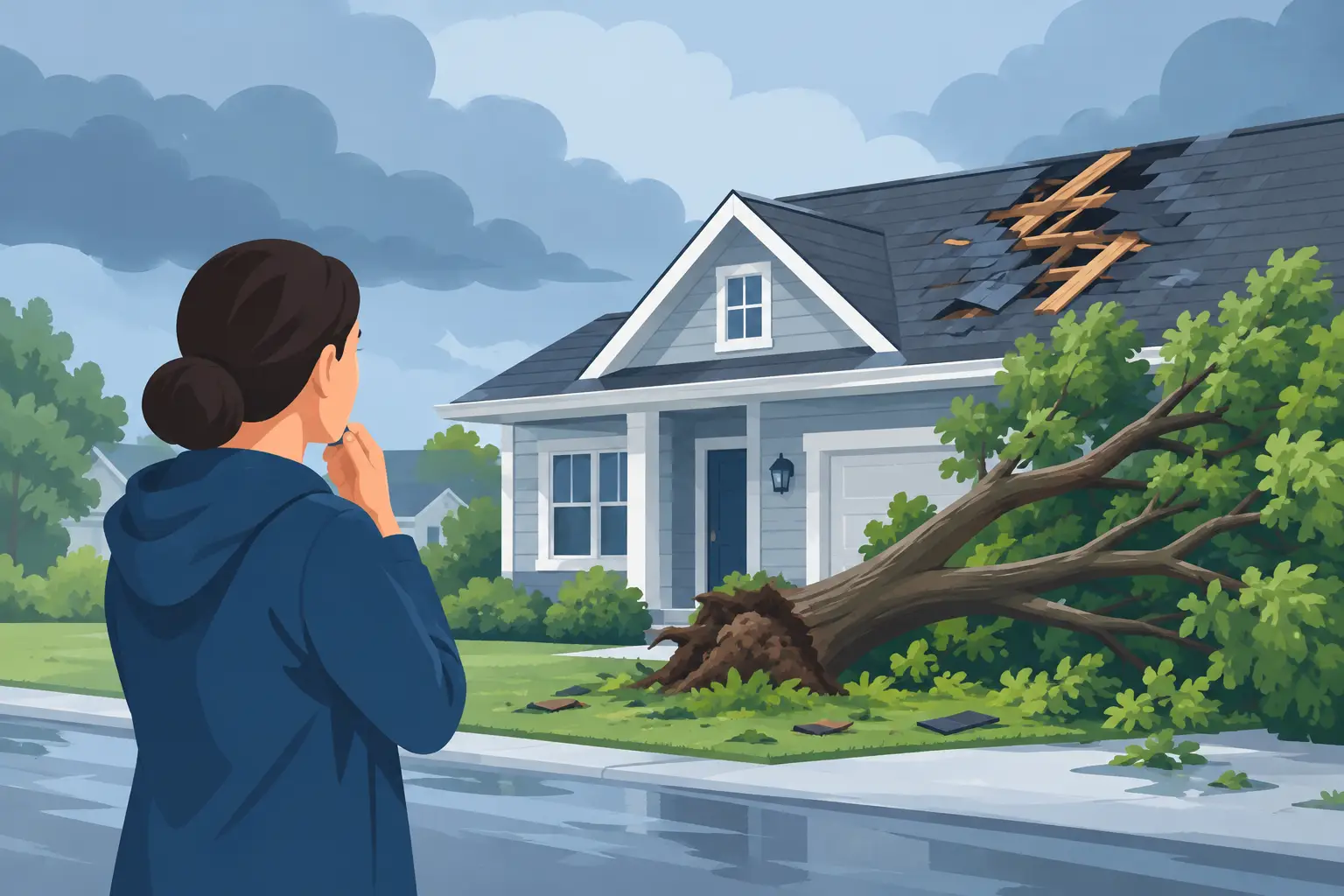 Storm Damage: What Homeowners Should Do First Storm Damage: What Homeowners Should Do First